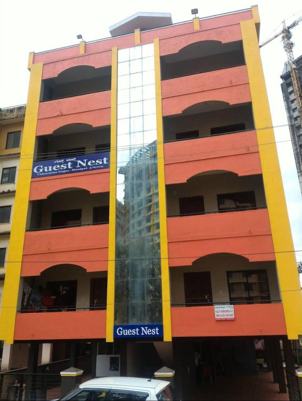 Guest Nest Hotel Manipal Bagian luar foto